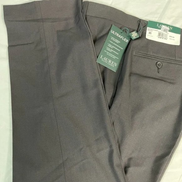 BNWT Ralph Lauren Polo Classic Fit Burgandy/Black 33x30 - Picture 4 of 8